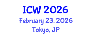 International Conference on Wastewater (ICW) February 23, 2026 - Tokyo, Japan International Conference on Wastewater (ICW) February 23, 2026 - Tokyo, Japan