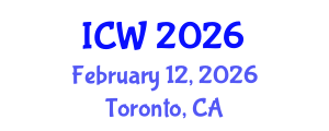 International Conference on Wastewater (ICW) February 12, 2026 - Toronto, Canada International Conference on Wastewater (ICW) February 12, 2026 - Toronto, Canada