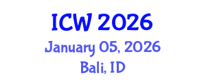 International Conference on Wastewater (ICW) January 05, 2026 - Bali, Indonesia International Conference on Wastewater (ICW) January 05, 2026 - Bali, Indonesia