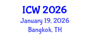 International Conference on Wastewater (ICW) January 19, 2026 - Bangkok, Thailand International Conference on Wastewater (ICW) January 19, 2026 - Bangkok, Thailand