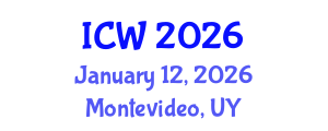 International Conference on Wastewater (ICW) January 12, 2026 - Montevideo, Uruguay International Conference on Wastewater (ICW) January 12, 2026 - Montevideo, Uruguay
