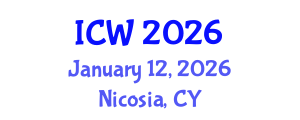 International Conference on Wastewater (ICW) January 12, 2026 - Nicosia, Cyprus International Conference on Wastewater (ICW) January 12, 2026 - Nicosia, Cyprus