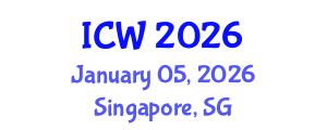 International Conference on Wastewater (ICW) January 05, 2026 - Singapore, Singapore International Conference on Wastewater (ICW) January 05, 2026 - Singapore, Singapore