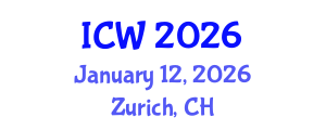 International Conference on Wastewater (ICW) January 12, 2026 - Zurich, Switzerland International Conference on Wastewater (ICW) January 12, 2026 - Zurich, Switzerland