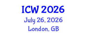 International Conference on Wastewater (ICW) July 26, 2026 - London, United Kingdom International Conference on Wastewater (ICW) July 26, 2026 - London, United Kingdom