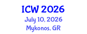 International Conference on Wastewater (ICW) July 10, 2026 - Mykonos, Greece International Conference on Wastewater (ICW) July 10, 2026 - Mykonos, Greece