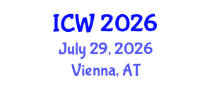 International Conference on Wastewater (ICW) July 29, 2026 - Vienna, Austria International Conference on Wastewater (ICW) July 29, 2026 - Vienna, Austria