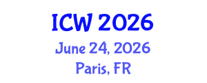 International Conference on Wastewater (ICW) June 24, 2026 - Paris, France