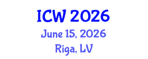 International Conference on Wastewater (ICW) June 15, 2026 - Riga, Latvia International Conference on Wastewater (ICW) June 15, 2026 - Riga, Latvia