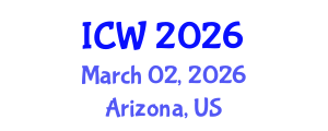 International Conference on Wastewater (ICW) March 02, 2026 - Arizona, United States