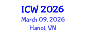International Conference on Wastewater (ICW) March 09, 2026 - Hanoi, Vietnam International Conference on Wastewater (ICW) March 09, 2026 - Hanoi, Vietnam