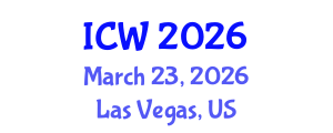 International Conference on Wastewater (ICW) March 23, 2026 - Las Vegas, United States International Conference on Wastewater (ICW) March 23, 2026 - Las Vegas, United States