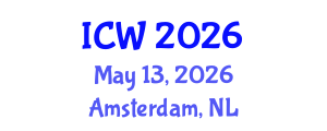 International Conference on Wastewater (ICW) May 13, 2026 - Amsterdam, Netherlands