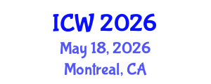 International Conference on Wastewater (ICW) May 18, 2026 - Montreal, Canada International Conference on Wastewater (ICW) May 18, 2026 - Montreal, Canada