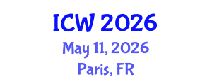 International Conference on Wastewater (ICW) May 11, 2026 - Paris, France International Conference on Wastewater (ICW) May 11, 2026 - Paris, France