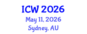 International Conference on Wastewater (ICW) May 11, 2026 - Sydney, Australia International Conference on Wastewater (ICW) May 11, 2026 - Sydney, Australia