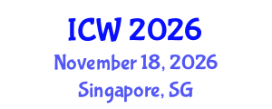 International Conference on Wastewater (ICW) November 18, 2026 - Singapore, Singapore International Conference on Wastewater (ICW) November 18, 2026 - Singapore, Singapore
