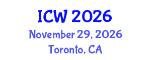 International Conference on Wastewater (ICW) November 29, 2026 - Toronto, Canada International Conference on Wastewater (ICW) November 29, 2026 - Toronto, Canada