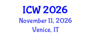 International Conference on Wastewater (ICW) November 11, 2026 - Venice, Italy International Conference on Wastewater (ICW) November 11, 2026 - Venice, Italy