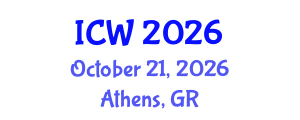 International Conference on Wastewater (ICW) October 21, 2026 - Athens, Greece