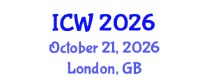 International Conference on Wastewater (ICW) October 21, 2026 - London, United Kingdom International Conference on Wastewater (ICW) October 21, 2026 - London, United Kingdom