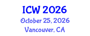 International Conference on Wastewater (ICW) October 25, 2026 - Vancouver, Canada International Conference on Wastewater (ICW) October 25, 2026 - Vancouver, Canada