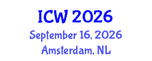 International Conference on Wastewater (ICW) September 16, 2026 - Amsterdam, Netherlands International Conference on Wastewater (ICW) September 16, 2026 - Amsterdam, Netherlands