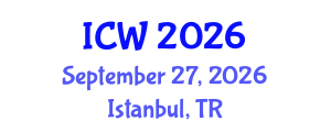 International Conference on Wastewater (ICW) September 27, 2026 - Istanbul, Turkey International Conference on Wastewater (ICW) September 27, 2026 - Istanbul, Turkey