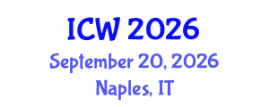 International Conference on Wastewater (ICW) September 20, 2026 - Naples, Italy International Conference on Wastewater (ICW) September 20, 2026 - Naples, Italy