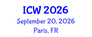 International Conference on Wastewater (ICW) September 20, 2026 - Paris, France International Conference on Wastewater (ICW) September 20, 2026 - Paris, France