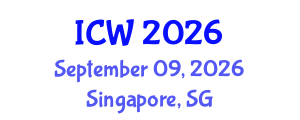 International Conference on Wastewater (ICW) September 09, 2026 - Singapore, Singapore International Conference on Wastewater (ICW) September 09, 2026 - Singapore, Singapore
