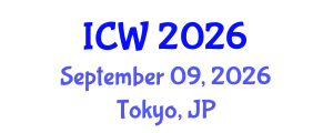 International Conference on Wastewater (ICW) September 09, 2026 - Tokyo, Japan International Conference on Wastewater (ICW) September 09, 2026 - Tokyo, Japan