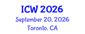 International Conference on Wastewater (ICW) September 20, 2026 - Toronto, Canada International Conference on Wastewater (ICW) September 20, 2026 - Toronto, Canada