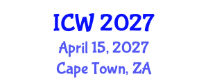 International Conference on Wastewater (ICW) April 15, 2027 - Cape Town, South Africa International Conference on Wastewater (ICW) April 15, 2027 - Cape Town, South Africa