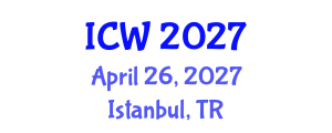 International Conference on Wastewater (ICW) April 26, 2027 - Istanbul, Turkey International Conference on Wastewater (ICW) April 26, 2027 - Istanbul, Turkey