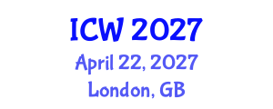 International Conference on Wastewater (ICW) April 22, 2027 - London, United Kingdom International Conference on Wastewater (ICW) April 22, 2027 - London, United Kingdom