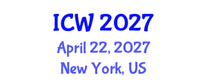 International Conference on Wastewater (ICW) April 22, 2027 - New York, United States International Conference on Wastewater (ICW) April 22, 2027 - New York, United States