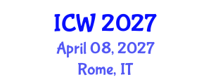 International Conference on Wastewater (ICW) April 08, 2027 - Rome, Italy International Conference on Wastewater (ICW) April 08, 2027 - Rome, Italy
