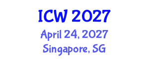 International Conference on Wastewater (ICW) April 24, 2027 - Singapore, Singapore International Conference on Wastewater (ICW) April 24, 2027 - Singapore, Singapore