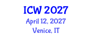 International Conference on Wastewater (ICW) April 12, 2027 - Venice, Italy International Conference on Wastewater (ICW) April 12, 2027 - Venice, Italy
