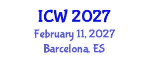 International Conference on Wastewater (ICW) February 11, 2027 - Barcelona, Spain International Conference on Wastewater (ICW) February 11, 2027 - Barcelona, Spain