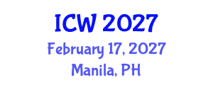 International Conference on Wastewater (ICW) February 17, 2027 - Manila, Philippines International Conference on Wastewater (ICW) February 17, 2027 - Manila, Philippines