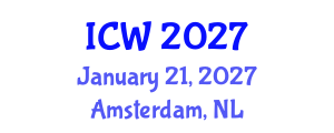 International Conference on Wastewater (ICW) January 21, 2027 - Amsterdam, Netherlands International Conference on Wastewater (ICW) January 21, 2027 - Amsterdam, Netherlands