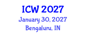 International Conference on Wastewater (ICW) January 30, 2027 - Bengaluru, India International Conference on Wastewater (ICW) January 30, 2027 - Bengaluru, India