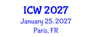 International Conference on Wastewater (ICW) January 25, 2027 - Paris, France International Conference on Wastewater (ICW) January 25, 2027 - Paris, France