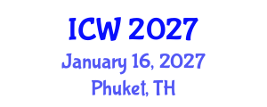 International Conference on Wastewater (ICW) January 16, 2027 - Phuket, Thailand International Conference on Wastewater (ICW) January 16, 2027 - Phuket, Thailand