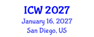 International Conference on Wastewater (ICW) January 16, 2027 - San Diego, United States