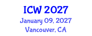 International Conference on Wastewater (ICW) January 09, 2027 - Vancouver, Canada International Conference on Wastewater (ICW) January 09, 2027 - Vancouver, Canada