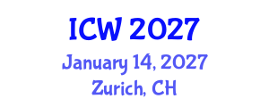 International Conference on Wastewater (ICW) January 14, 2027 - Zurich, Switzerland
