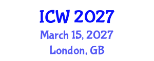International Conference on Wastewater (ICW) March 15, 2027 - London, United Kingdom International Conference on Wastewater (ICW) March 15, 2027 - London, United Kingdom